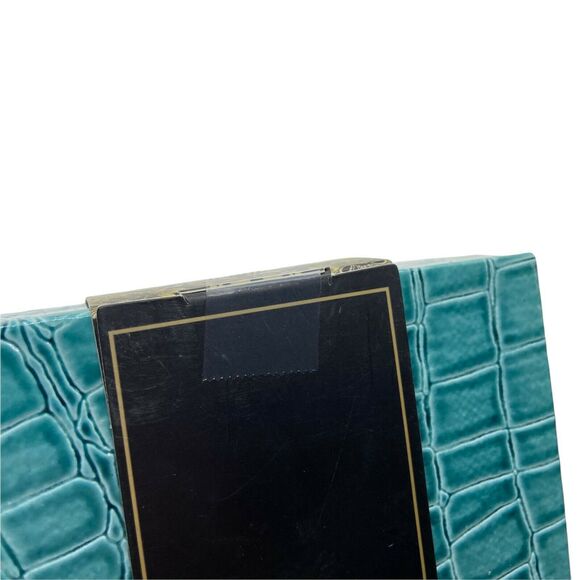 Christian Siriano Domino Set Teal Double Six Pretty Box For 2 To 4 Players - Picture 6 of 14